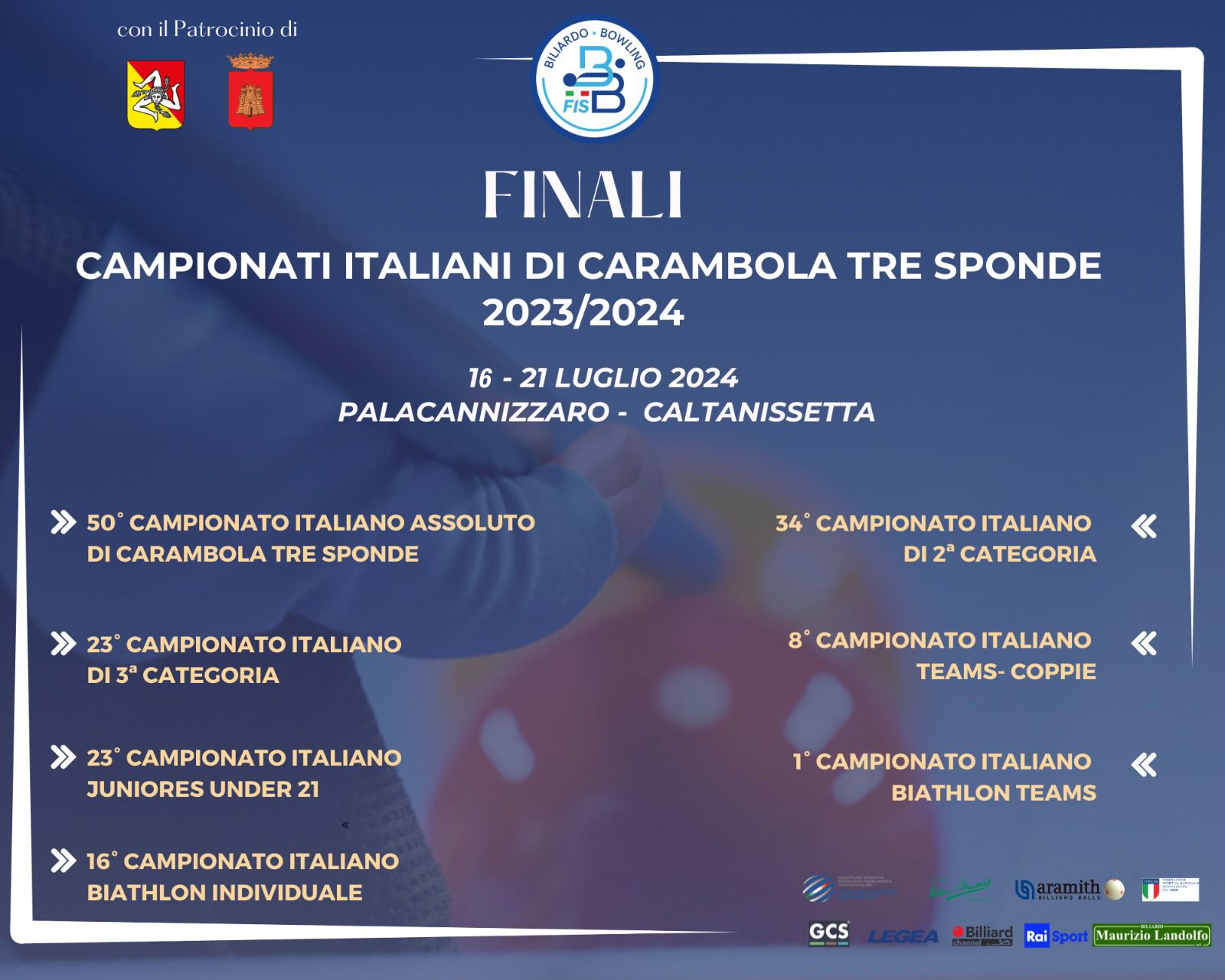 Campionati Italiani di carambola a tre sponde