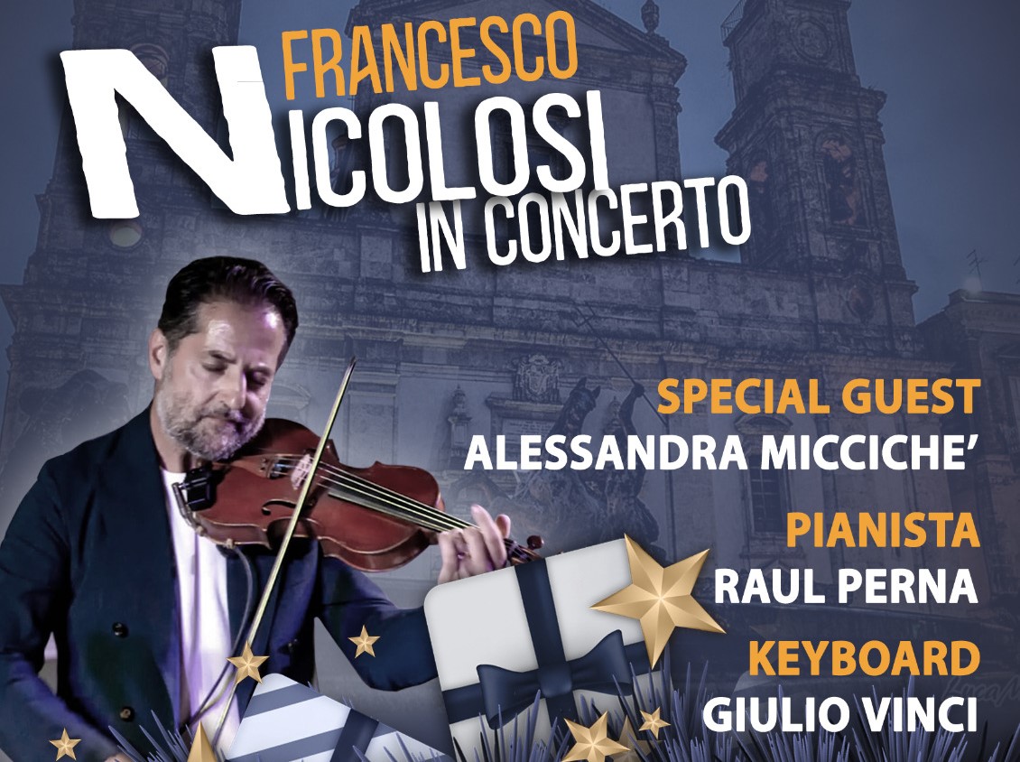 "Song for Merry Christmas" | Francesco Nicolosi in concerto