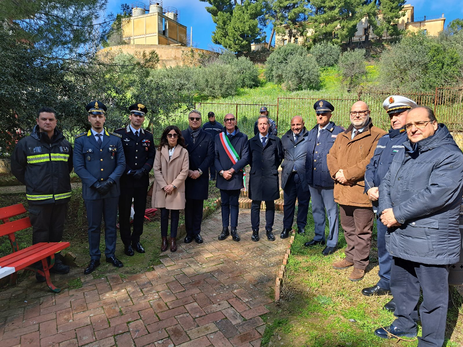 Caltanissetta: piantati 10 ligustri in memoria delle vittime delle Foibe