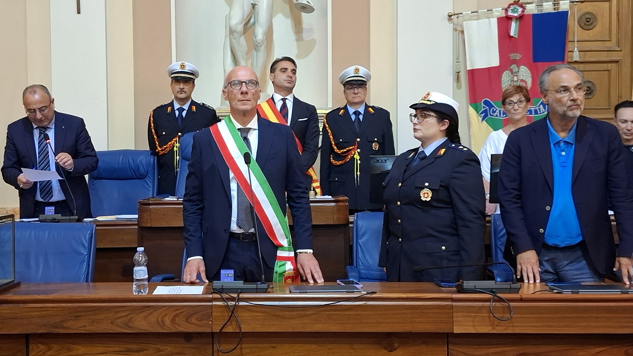 Giura il Sindaco e si insedia il Consiglio: Gianluca Bruzzaniti Presidente, Federica Scalia la Vice
